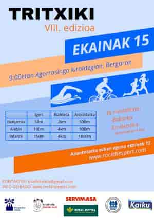 TRITXIKI VIII. EDIZIOA en Bergara (0.05km, 2km, 0.5km, 0.1km, 4km, 0.9km, 0.15km, 4km, 1.8km)