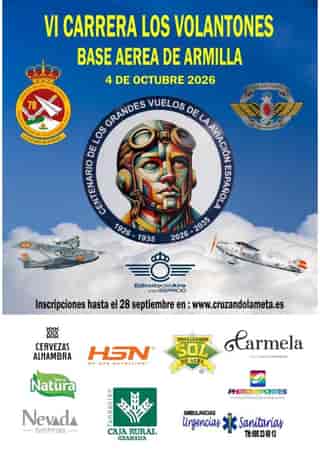VI Carrera Base Aérea "Los Volantones" en Armilla (10km, 5.7km)