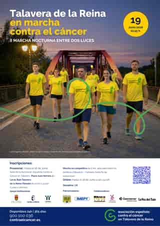 II Marcha Nocturna Contra el Cáncer Talavera de la Reina - Entre Dos Luces en Talavera de la Reina (5km)