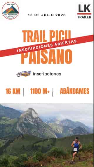 TRAIL PICU PAISANO 2026 en Abandames (16km)