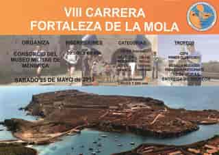 VIII Carrera Fortaleza de la Mola 2013 en Maó (10km, 1km)