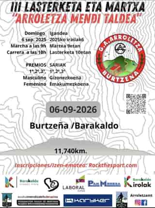 III Lasterketa eta Martxa Arroletza Mendi Taldea en Burceña, Vizcaya, España (11.74km, 11.74km)