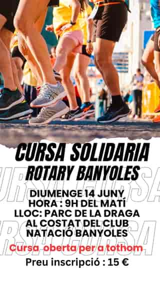 Cursa Solidària Rotary Banyoles en Banyoles (5km)