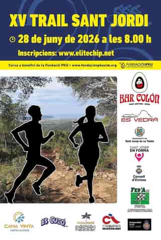 XV Trail de Sant Jordi 2026 en Sant Josep de sa Talaia (17km)