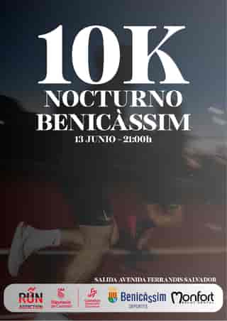 XIII 10K NOCTURNO BENICÀSSIM PLATGES 2026 en Benicasim (10km)
