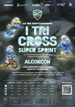 I Tri Cross Super Sprint Alcorcón en Móstoles (0.15km, 0.35km, 0.65km, 1.6km, 2.75km, 6.5km, 12.9km)