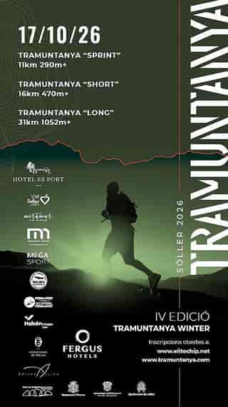 IV Tramuntanya Winter 2026 en Sóller (11km, 16km, 31km)