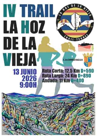 IV TRAIL LA HOZ DE LA VIEJA en La Hoz de la Vieja (24km, 12.5km, 11km, 11km)