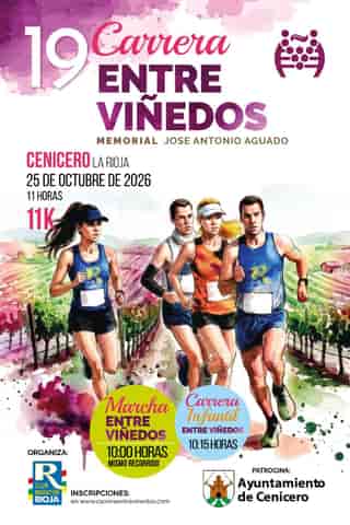 19 Carrera Entre Viñedos Memorial Jose Antonio Aguado en Cenicero (11km, 11km)