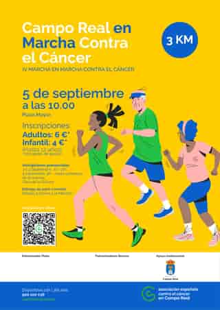 Campo Real en Marcha Contra el Cáncer en Campo Real (3km)