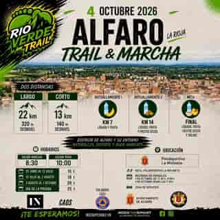 Rio Verde Trail Alfaro Trail & Marcha en Alfaro (22km, 13km, 13km)