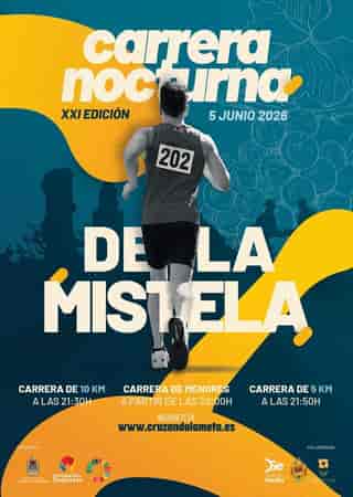 XXI CARRERA NOCTURNA DE LA MISTELA en Sevilla, España (10km, 5km, 0.2km, 0.3km, 0.6km, 1km, 2km, 2km)