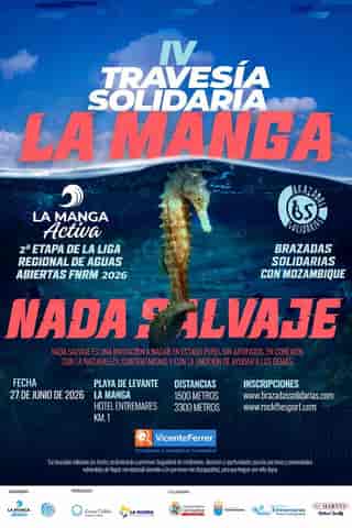 IV Travesía Solidaria de Natación La Manga en Cabo de Palos (1.5km, 3km)