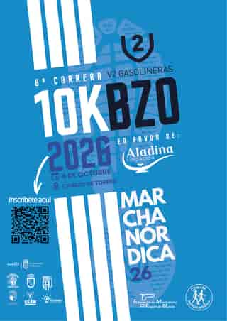 VIII 10KBZO Cabezo de Torres - V2 Gasolineras en Cabezo de Torres (10km, 300m, 50m, 100m, 600m, 1200m, 10km)