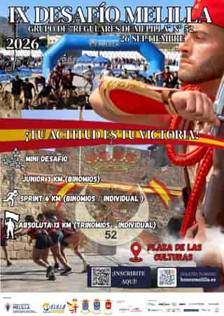 IX DESAFÍO MELILLA en Melilla (1km, 3km, 6km, 6km, 13km, 13km)