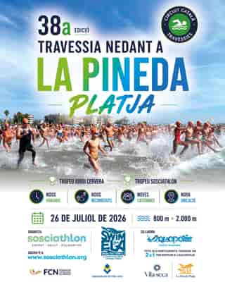 38a TRAVESSIA NEDANT A LA PINEDA PLATJA en La Pineda (800m, 2000m)