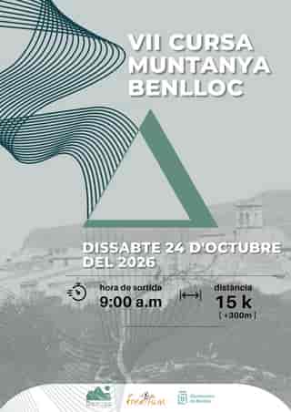 VII Cursa Muntanya Benlloc en Benlloch (15km)