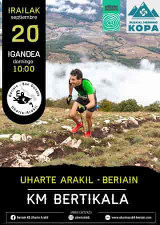 XVII Uharte Arakil - Beriain Km Bertikala en Uharte Arakil (1km)