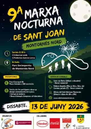 9a Marxa Nocturna de Sant Joan - Montornès del Vallès en Montornès del Vallès (8km)