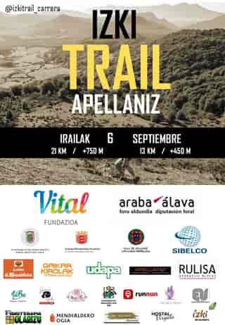 Izki Trail Apellaniz en Apellániz / Apilaiz (21.8km, 12.8km)