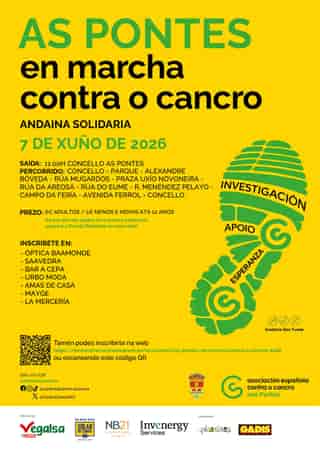 As Pontes en Marcha Contra o Cancro en As Pontes de García Rodríguez (5km)
