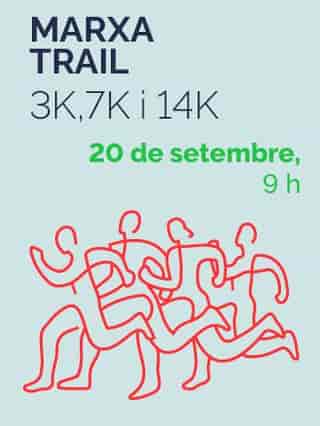 III Marxa - Trail Km contra el càncer Sant Cebrià de Vallalta en Sant Cebrià de Vallalta (3km, 7km, 14km)
