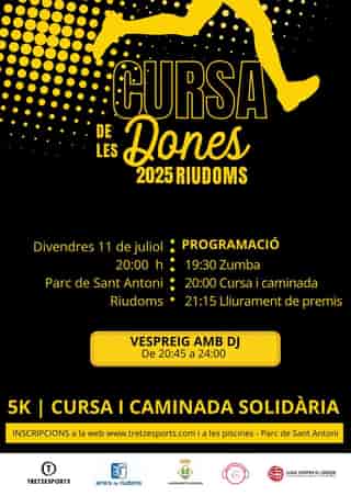 Cursa de les Dones 2025 Riudoms en Riudoms (5km)