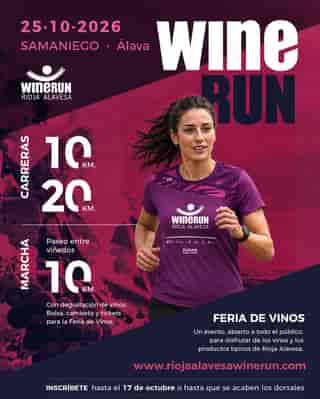 Wine Run Rioja Alavesa en Samaniego (10km, 20km, 10km)