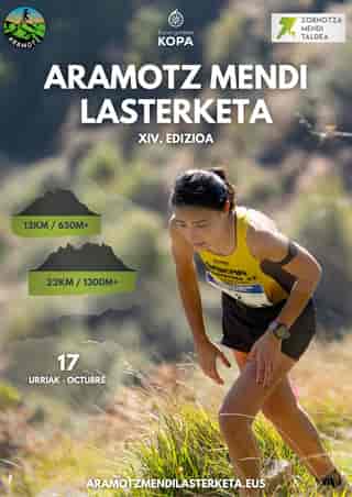 Aramotz Mendi Lasterketa 2026 en Amorebieta-Etxano (22km, 12km, 15km)