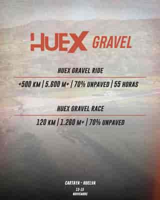 HUEX GRAVEL en Cartaya (500km, 120km)