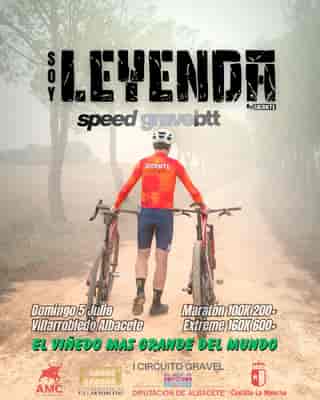 SOY LEYENDA Gravel Btt 2026 en Villarrobledo (100km, 100km, 100km, 100km, 100km, 100km, 160km, 160km, 160km, 160km)
