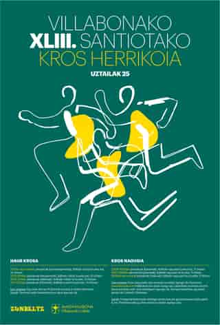 XLIV. Villabonako Santiotako Kros Herrikoia en Villabona (2.5km, 5km, 7.5km)