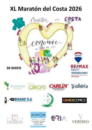 XL Maratón del Costa 2026 en Madrid (42.195km, 5km)