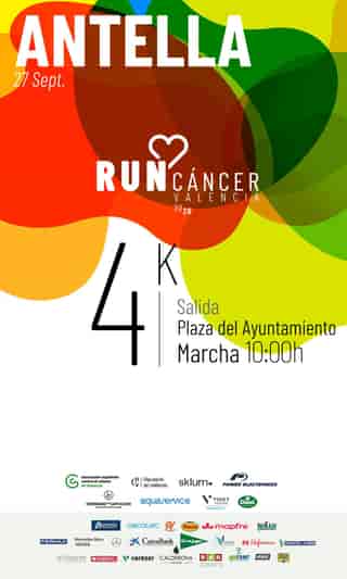 Antella Contra el Cáncer 2026 en Antella (4km)