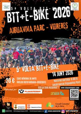 5a Volta BTT + Ebike Aiguaviva Parc - Vidreres 2026 en Vidreres (50km)