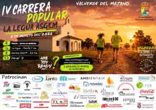 IV Carrera Popular La Legua-Asgem en Valverde del Majano (8.6km, 5km)