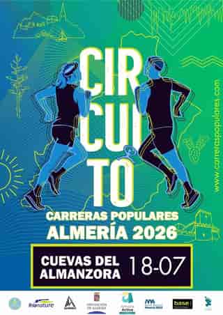 CIRCUITO DE CARRERAS POPULARES DIPUTACIÓN DE ALMERÍA 2026 - CUEVAS DEL ALMANZORA en Villaricos (6.9km, 4.6km)