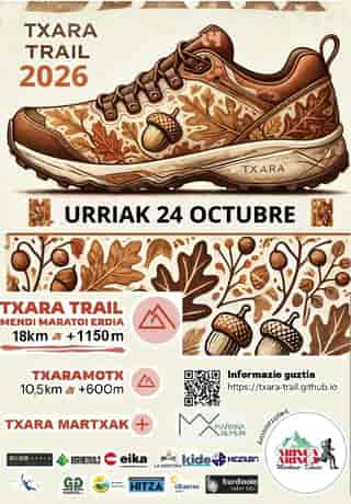 V Txara Trail 2026 en Markina-Xemein (18km, 10.5km)