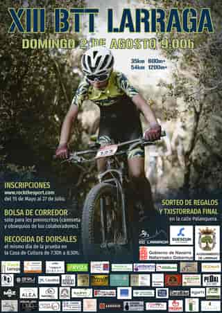 XIII BTT LARRAGA en Larraga (35km, 54km)