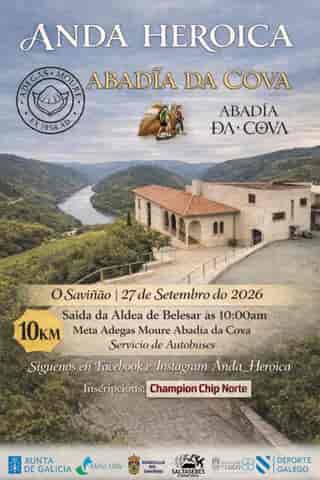 ANDA HEROICA ABADIA DA COVA en Cuñas (9.9km)