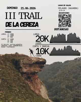 III Trail La Cereza en Milagro (10km, 20km, 10km, 20km, 10km, 20km)