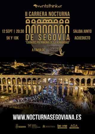 II Carrera Nocturna de Segovia "Ciudades Patrimonio de la Humanidad" en Segovia (10km, 5km)