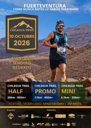 CHILEGUA TRAIL 2026 en Pájara (25.3km, 11km, 7km, 7km, 0.5km, 1km, 2km)