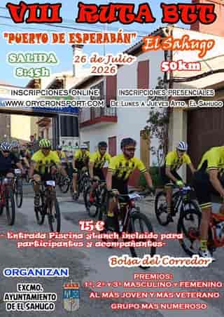 VIII Ruta BTT "Puerto del Esperabán" en El Sahugo (50km)