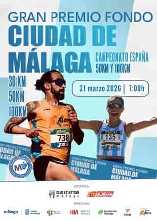 Gran Premio Ultrafondo Ciudad de Málaga en Málaga (30km, 50km, 100km)