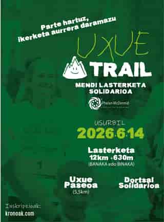 VI. Uxue Trail en Usurbil (12km, 12km, 5.5km)