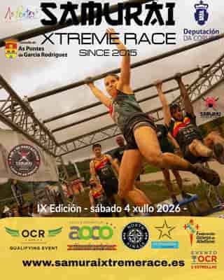 IX EDICION SAMURAI XTREME RACE 2026 en Puentes de García Rodríguez, La Coruña, España (10km, 9.5km, 9.5km, 9.5km, 9.5km, 0.75km, 9.5km)
