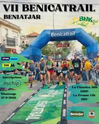 VII BENICATRAIL en Beniatjar (26km, 14km)