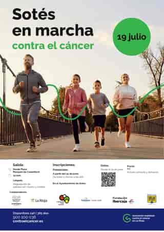 Sotés en marcha contra el cáncer en Sotés (5km)
