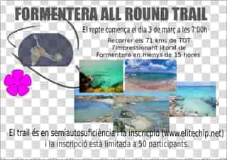 Formentera All Round Trail 2012 en Formentera, Illes Balears, España (72.5km)